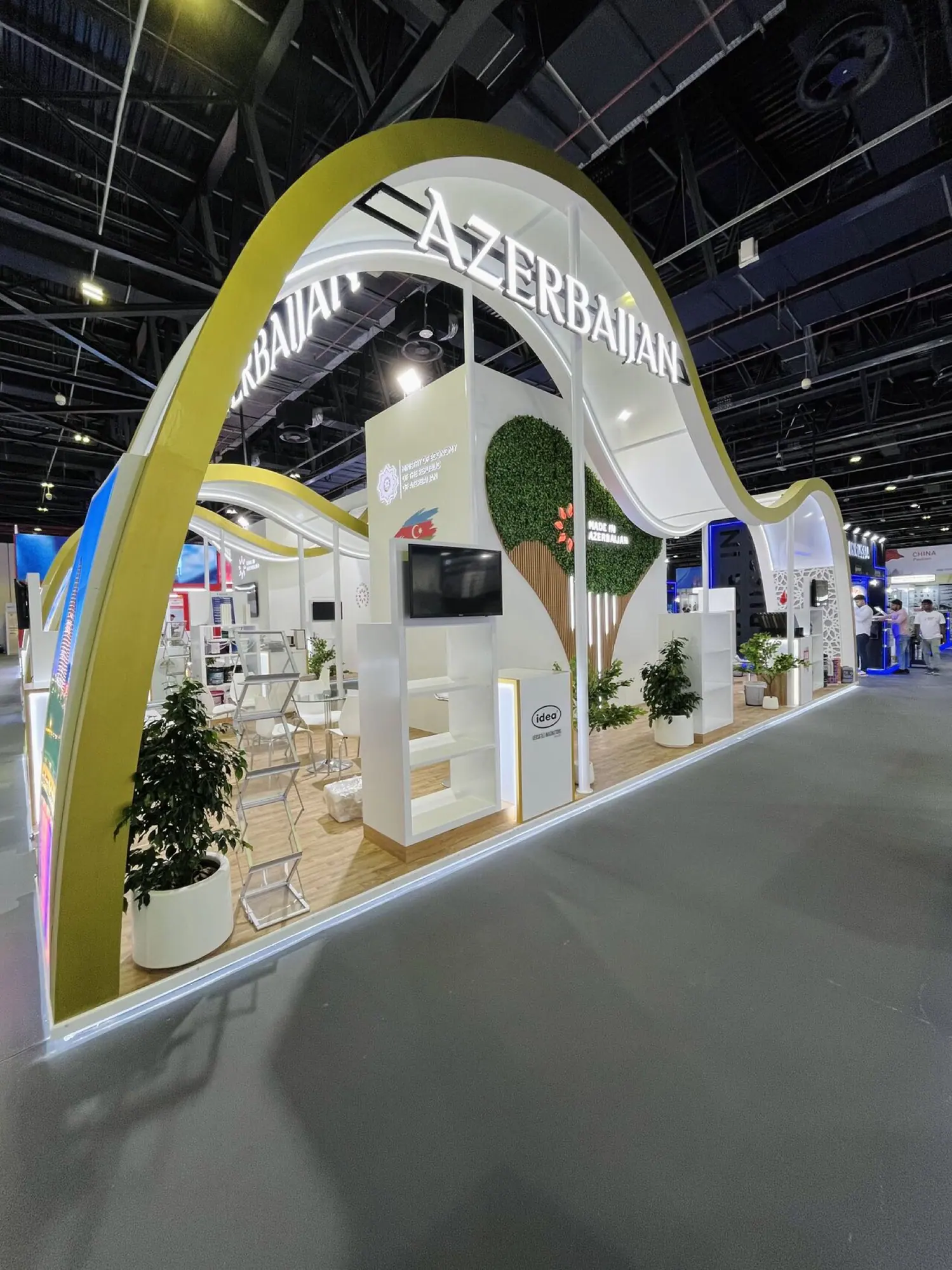 Azerbaijan Pavilion product showcase at Big 5 Global