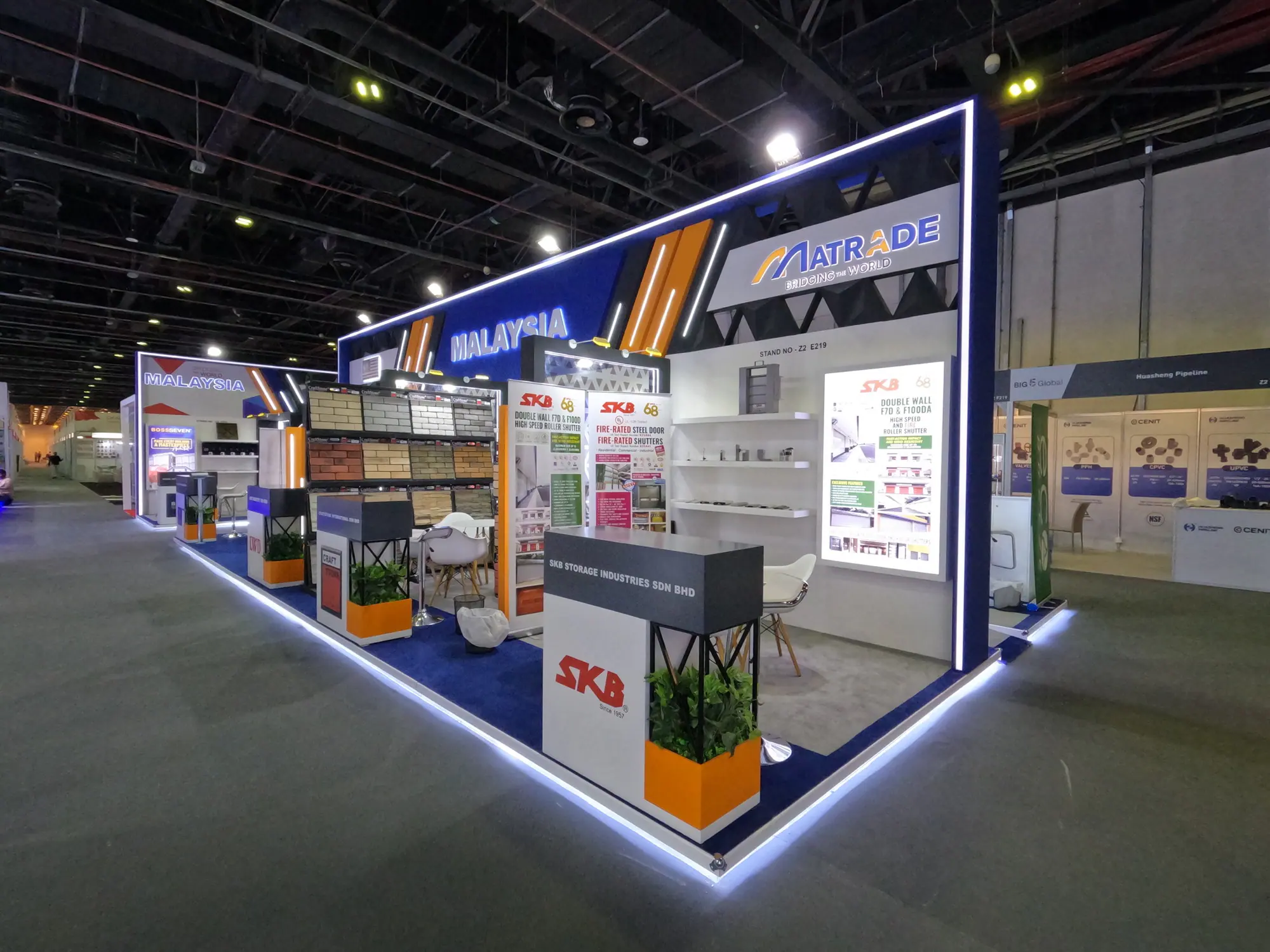 Malaysia Pavilion product showcase at Big 5 Global