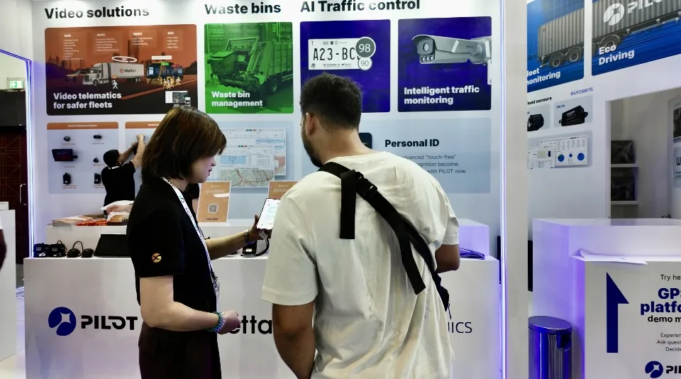Pilot exhibition stand visitor area