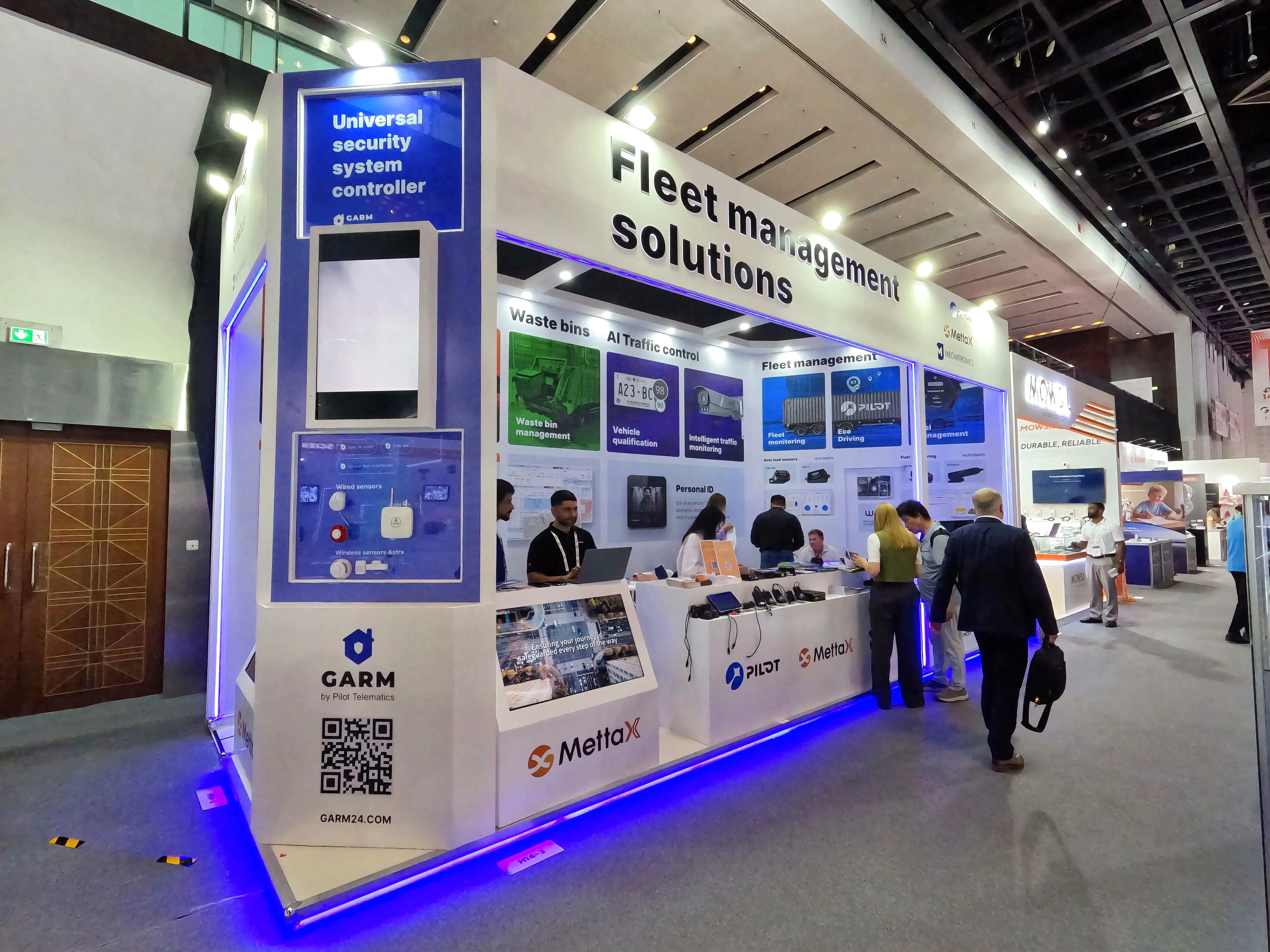 Pilot exhibition stand at GITEX Global Dubai