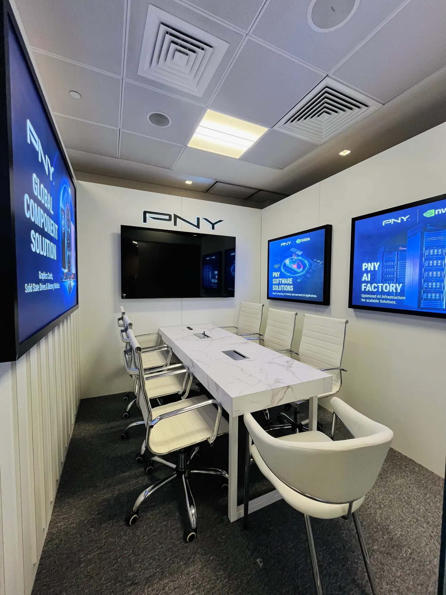 PNY exhibition space detail