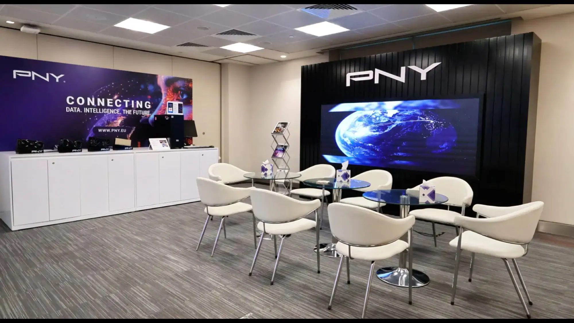 PNY exhibition stand at GITEX Global Dubai