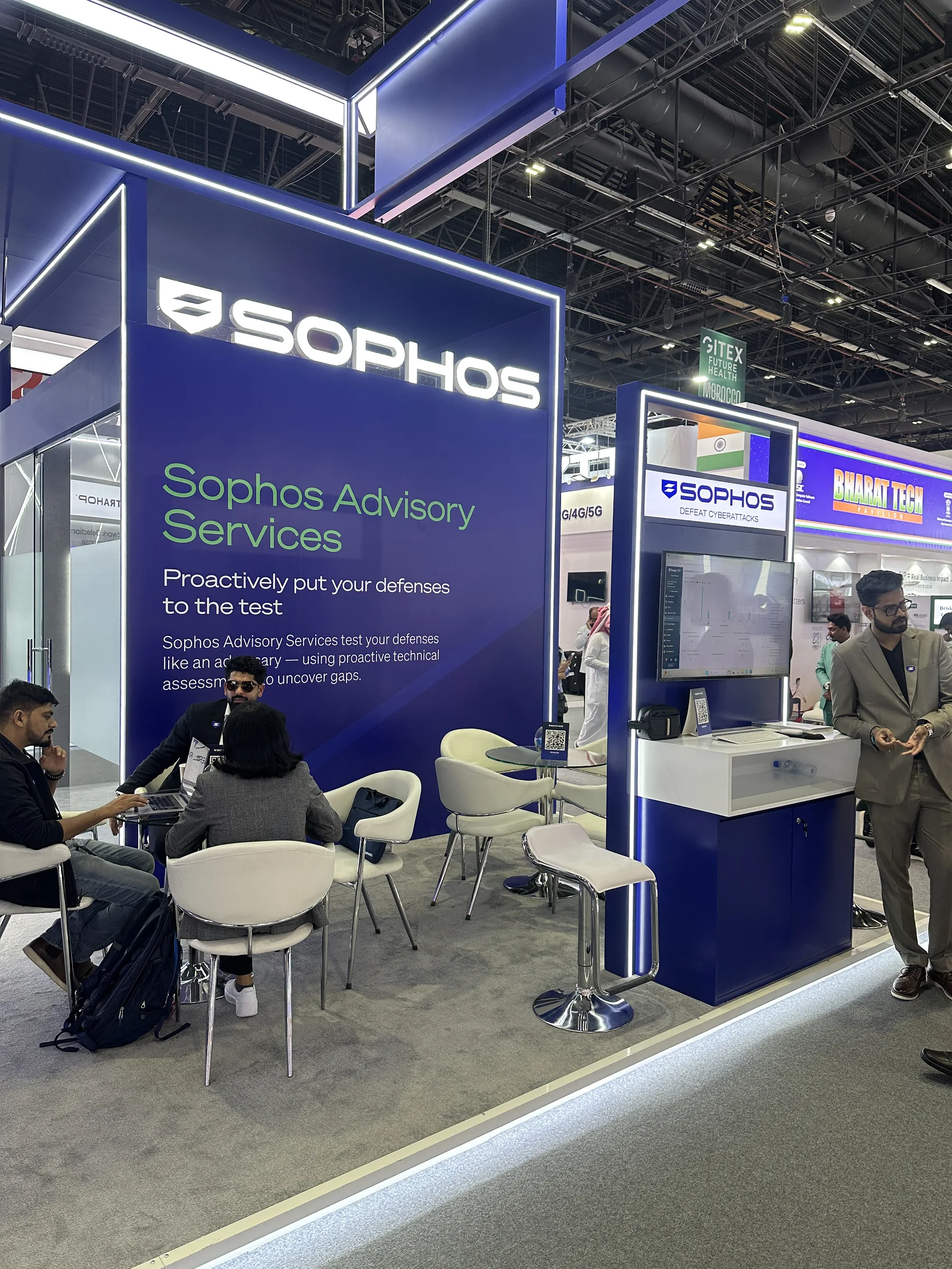 Sophos stand visitor experience