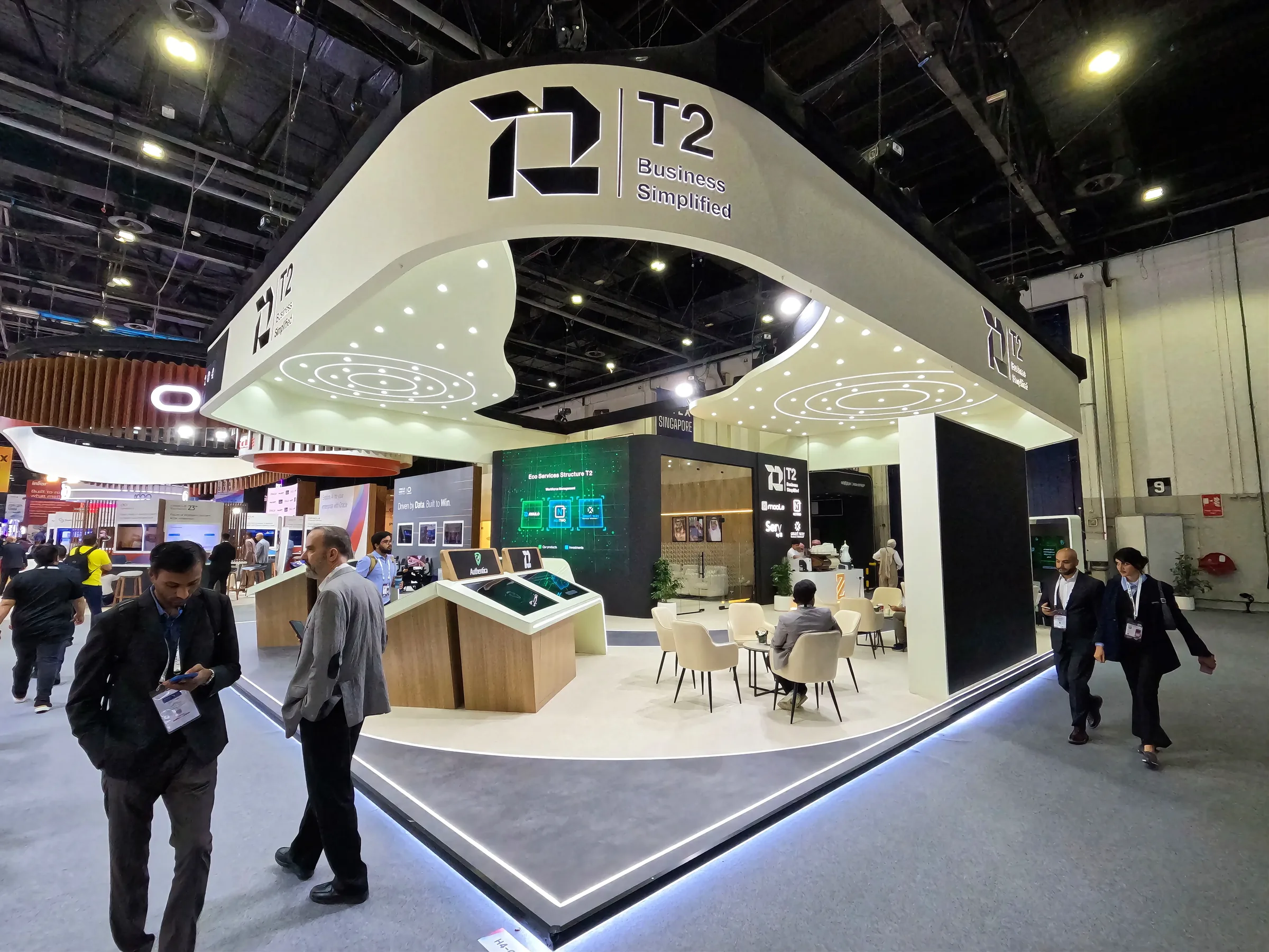 T2 Post exhibition stand at GITEX Global Dubai