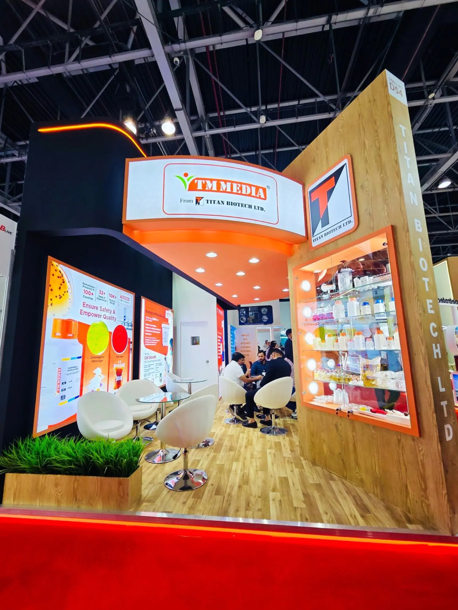 Titan Biotech product showcase at ArabLab