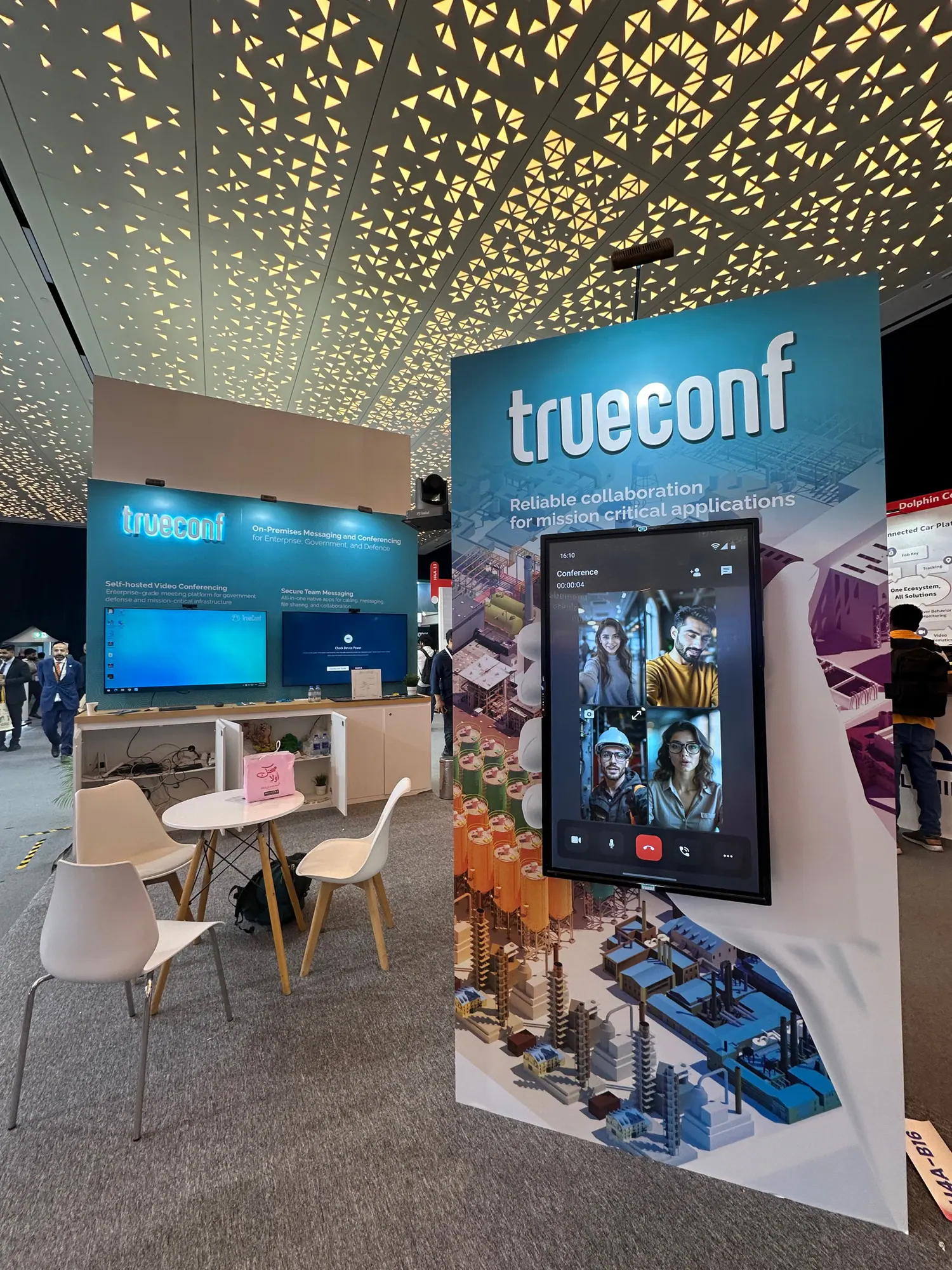 TrueConf exhibition stand at GITEX Global Dubai