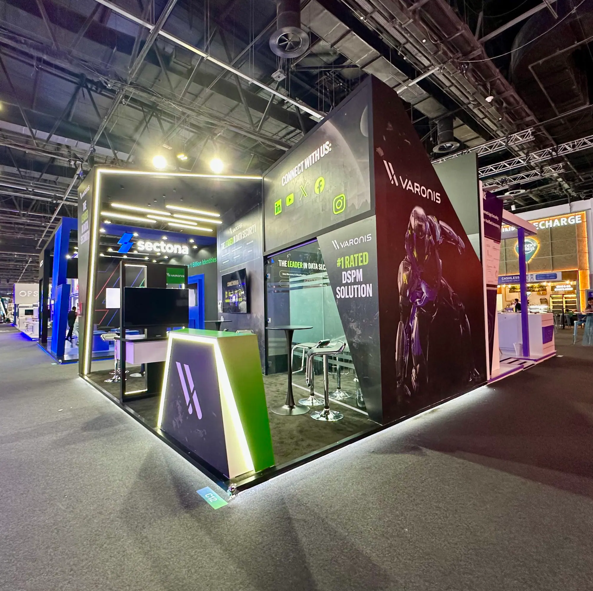 Varonis data-security exhibition environment