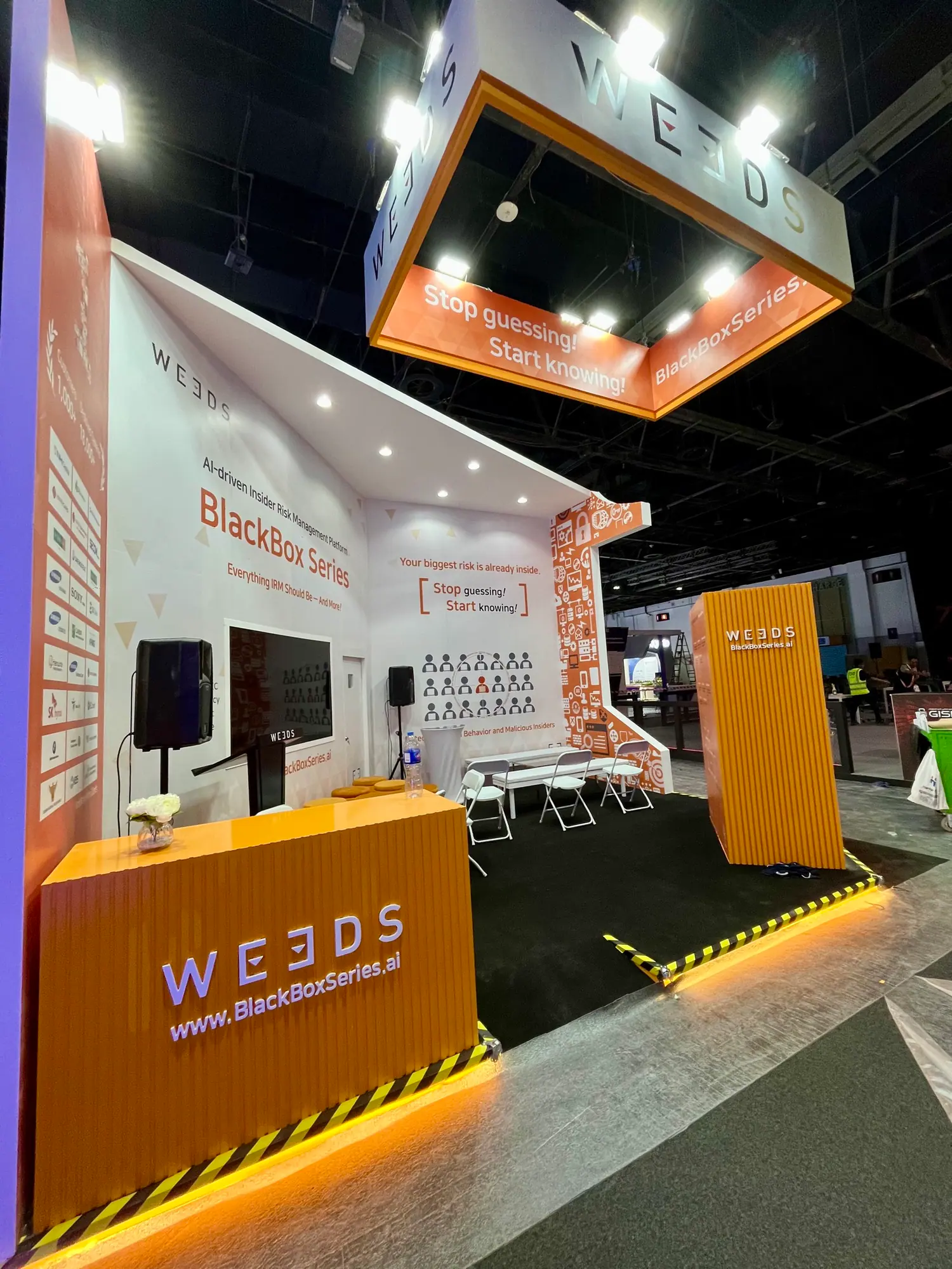 Weeds Korea presentation and meeting area