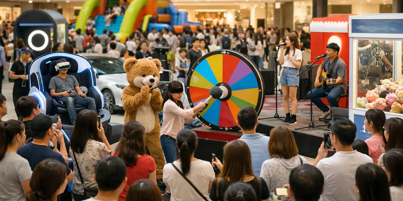 Mall activation Dubai with interactive brand experiences
